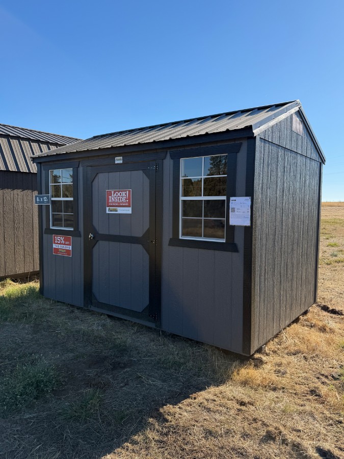 8x12 Utility Shed - Goldendale Lot #4