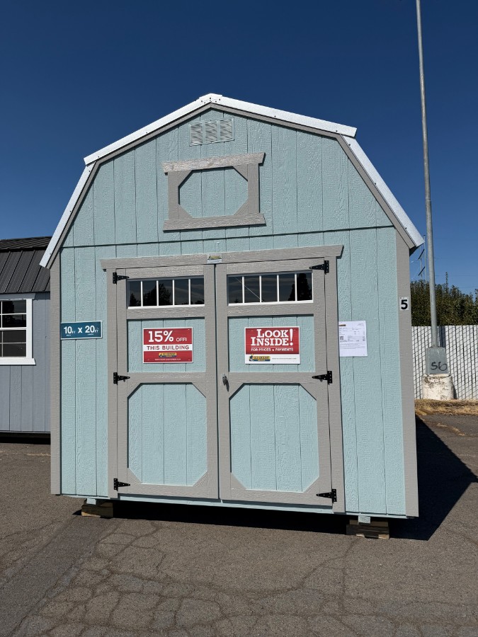 10x20 Lofted Barn - Hood River Lot #5