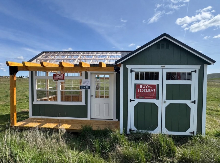 12x20 Utility Shed - #4 Goldendale Lot